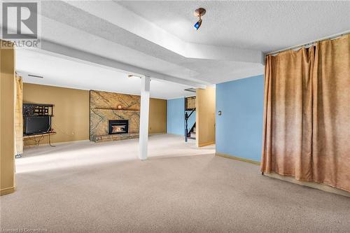 110 Guildwood Drive, Hamilton, ON - Indoor Photo Showing Other Room With Fireplace