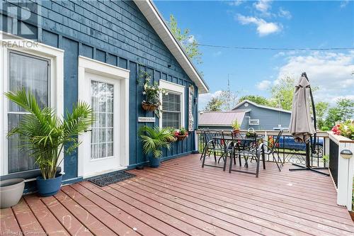 6 Semmens Street, Nanticoke, ON - Outdoor With Deck Patio Veranda With Exterior