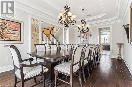 56 Aquamarine Drive, Hamilton, ON - Indoor Photo Showing Dining Room