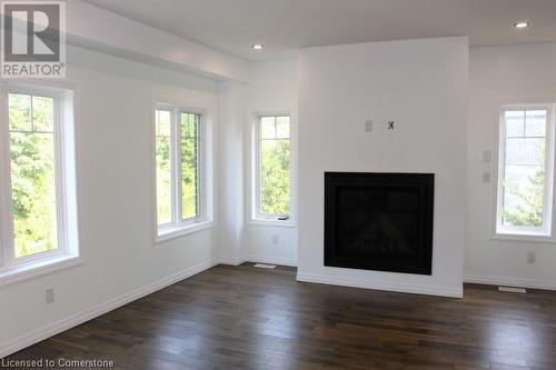 248 Tall Grass Crescent, Kitchener, ON - Indoor Photo Showing Living Room With Fireplace