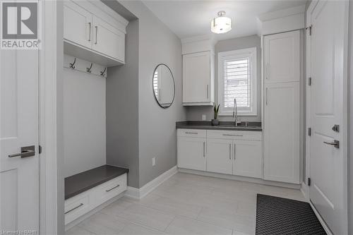 Huge mudroom with garage entry. - 474 Dewitt Road, Stoney Creek, ON - Indoor