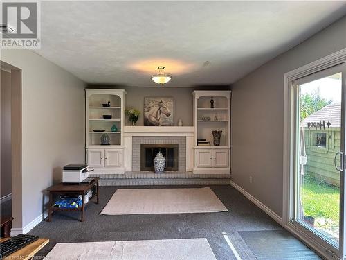 61 Napoli Drive, Hamilton, ON - Indoor With Fireplace