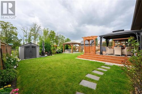 26 Harvest Gate, Smithville, ON - Outdoor With Deck Patio Veranda With Backyard