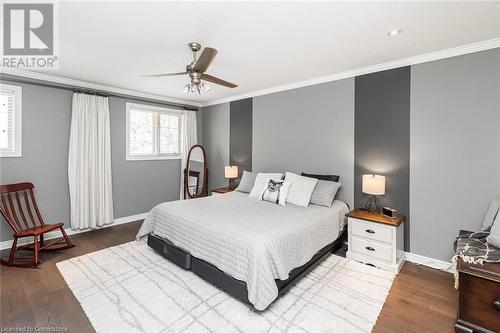 enormous primary bedroom retreat - 54 Stonepine Crescent, Hamilton, ON - Indoor Photo Showing Bedroom