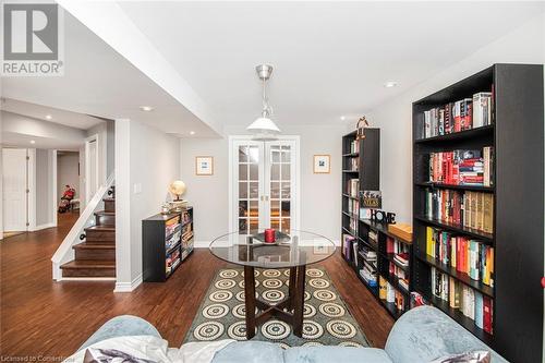 new luxury vinyl plank flooring throughout basement - 54 Stonepine Crescent, Hamilton, ON - Indoor