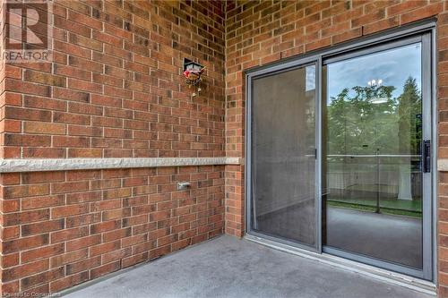 5070 Fairview Street Unit# 105, Burlington, ON -  With Balcony With Exterior