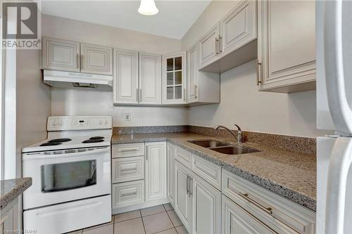 2263 Marine Drive Unit# 1505, Oakville, ON - Indoor Photo Showing Kitchen With Double Sink