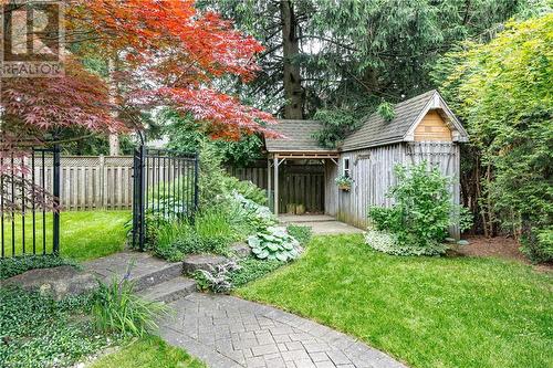 38 Parker Avenue, Ancaster, ON - Outdoor With Backyard