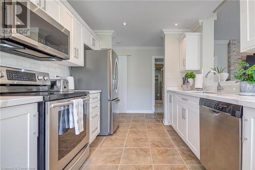 5070 Fairview Street Unit# 209, Burlington, ON - Indoor Photo Showing Kitchen With Stainless Steel Kitchen