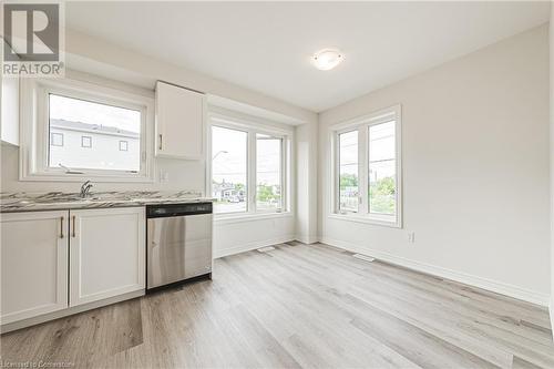 15B Bingham Road, Hamilton, ON - Indoor Photo Showing Kitchen With Double Sink