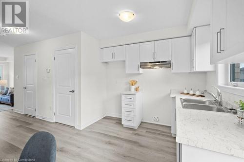 15B Bingham Road, Hamilton, ON - Indoor Photo Showing Kitchen With Double Sink