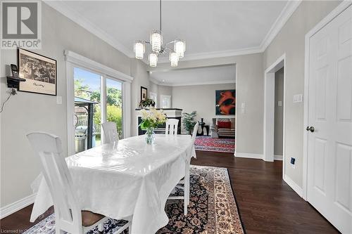 1151 Lockhart Road, Burlington, ON - Indoor Photo Showing Dining Room