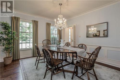 2142 Side Road 1, Burlington, ON - Indoor Photo Showing Dining Room