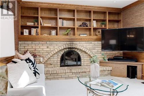 306 Oakwood Court, Burlington, ON - Indoor With Fireplace