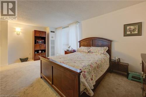 222 Jackson Street W Unit# 206, Hamilton, ON - Indoor Photo Showing Bedroom