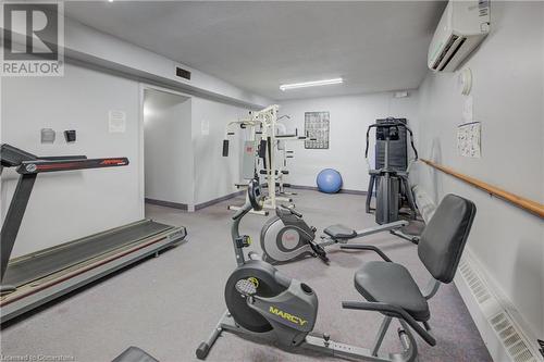 222 Jackson Street W Unit# 206, Hamilton, ON - Indoor Photo Showing Gym Room