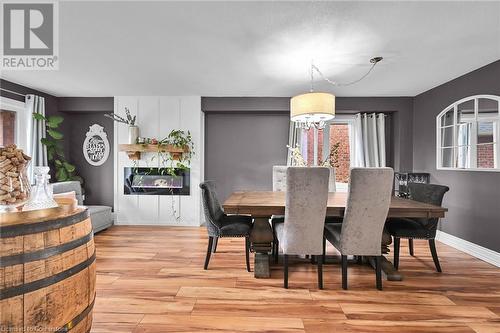 63 Edna Avenue, Hamilton, ON - Indoor Photo Showing Dining Room