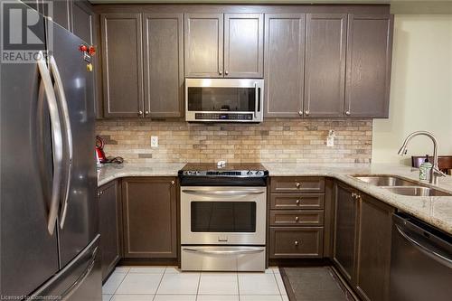 20 Springstead Avenue, Hamilton, ON - Indoor Photo Showing Kitchen With Stainless Steel Kitchen With Double Sink With Upgraded Kitchen