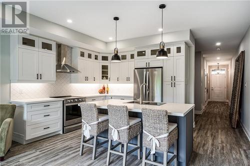 76 Melbourne Street, Hamilton, ON - Indoor Photo Showing Kitchen With Stainless Steel Kitchen With Upgraded Kitchen