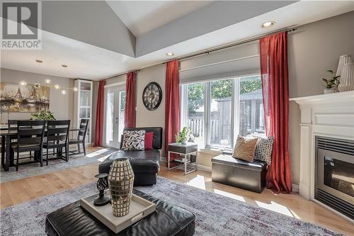 2057 Grovetree Lane, Burlington, ON - Indoor Photo Showing Living Room With Fireplace