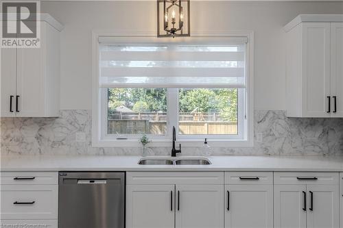 345 Prince'S Street, Fergus, ON - Indoor Photo Showing Kitchen With Double Sink