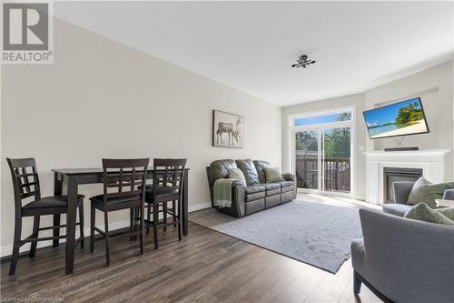 49 Dennis Drive, Smithville, ON - Indoor Photo Showing Living Room With Fireplace