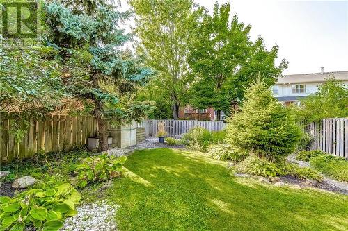 Backyard view straight back from gazebo - 2141 Ghent Avenue, Burlington, ON - Outdoor