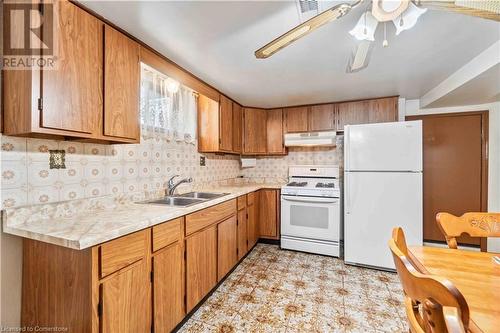 178 San Remo Drive, Hamilton, ON - Indoor Photo Showing Kitchen With Double Sink