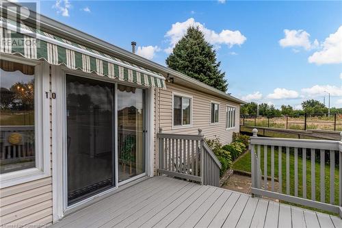 10 Silverbirch Boulevard, Mount Hope, ON - Outdoor With Deck Patio Veranda With Exterior