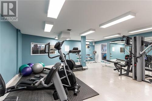 10 Silverbirch Boulevard, Mount Hope, ON - Indoor Photo Showing Gym Room