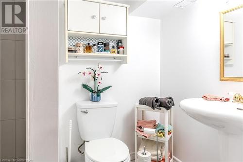 325 Robert Street Unit# Basement, Hamilton, ON - Indoor Photo Showing Bathroom