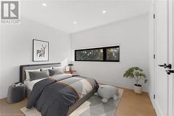 Middle bedroom (virtually staged) - 