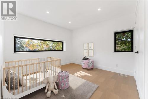 Bedroom (corner) virtually staged. - 5427 Anthony Place, Burlington, ON - Indoor