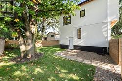 Side yard. Access to mudroom from this side door. - 