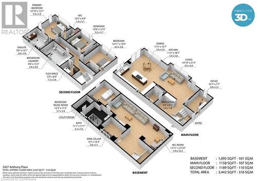 Matterport 3D floorplans - 5427 Anthony Place, Burlington, ON - Other