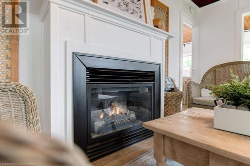 241 Beechwood Avenue, Crystal Beach, ON - Indoor Photo Showing Living Room With Fireplace