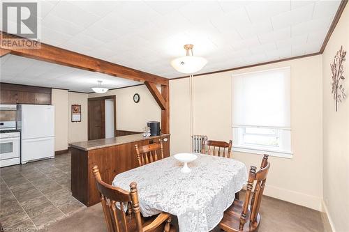 606 Broad Street W, Haldimand County, ON - Indoor Photo Showing Dining Room