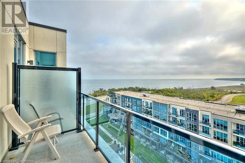 16 Concord Place Unit# 1006, Grimsby, ON - Outdoor With Body Of Water With Balcony With View