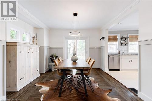 248 Province Street S, Hamilton, ON - Indoor Photo Showing Dining Room