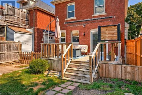 248 Province Street S, Hamilton, ON - Outdoor With Deck Patio Veranda With Exterior