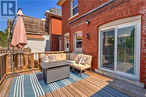 248 Province Street S, Hamilton, ON - Outdoor With Deck Patio Veranda With Exterior