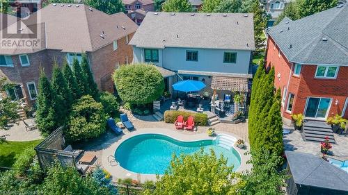 2185 Meadowland Drive, Oakville, ON - Outdoor With In Ground Pool