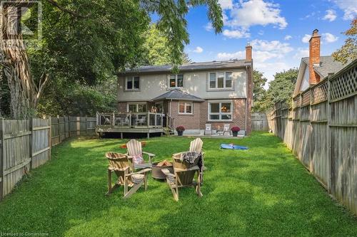 199 Penn Drive, Burlington, ON - Outdoor With Deck Patio Veranda With Backyard