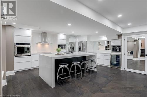 87 Parker Avenue, Ancaster, ON - Indoor Photo Showing Kitchen With Upgraded Kitchen