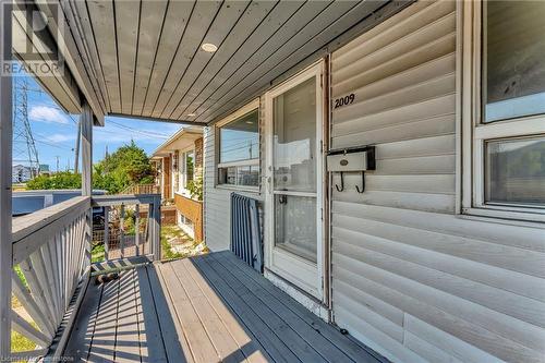 2009 Brampton Street, Hamilton, ON - Outdoor With Deck Patio Veranda With Exterior