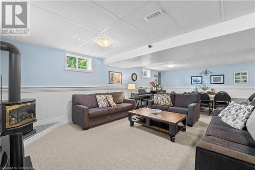 11616 Elizabeth Crescent, Wainfleet, ON - Indoor Photo Showing Living Room With Fireplace