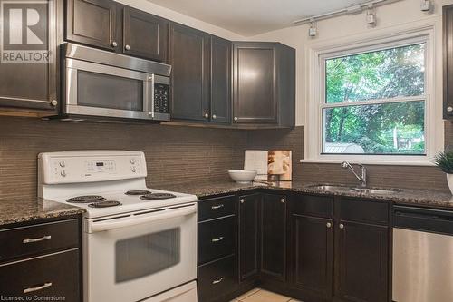 299 Merle Avenue, Burlington, ON - Indoor Photo Showing Kitchen With Double Sink