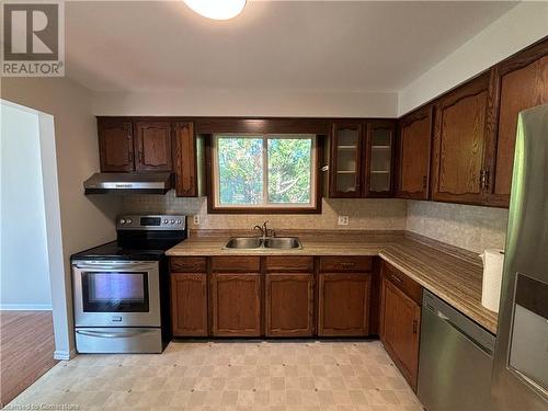 279 Lakeshore Road, St. Catharines, ON - Indoor Photo Showing Kitchen With Double Sink