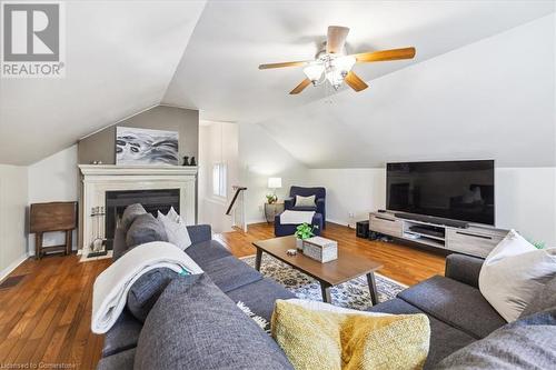 1286 Hammond Street, Burlington, ON - Indoor Photo Showing Living Room With Fireplace