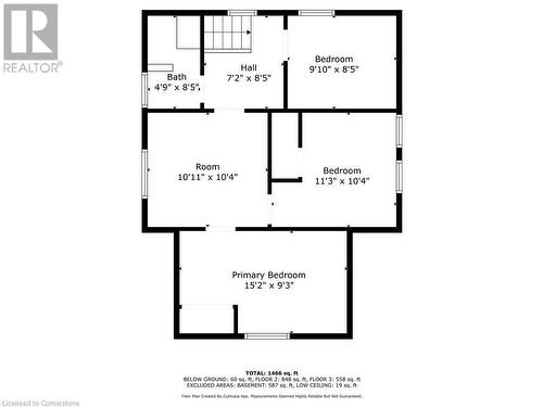 Upper floorplan - 47 Cross Street, Port Colborne, ON - Other